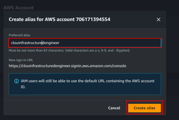 Using an Alias for Your AWS Account ID - Accend Networks San Francisco ...